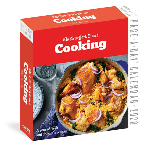 2026 Calendar The New York Times Cooking Page-A-Day Boxed, Workman