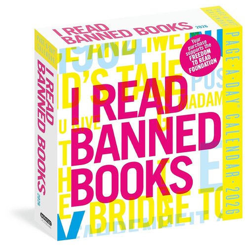 2026 Calendar I Read Banned Books Page-A-Day Boxed, Workman