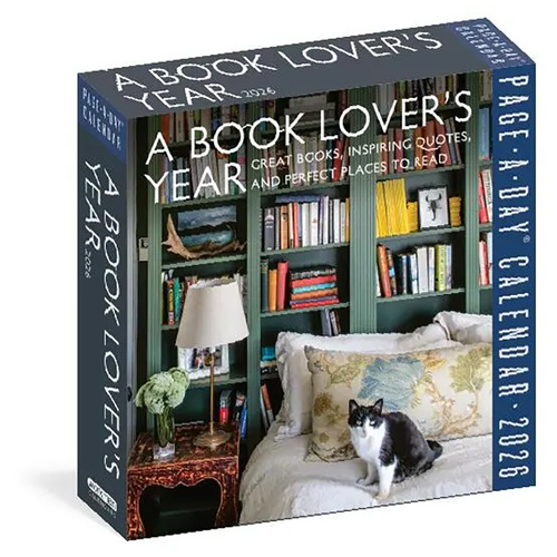 2026 Calendar A Book Lover's Year Page-A-Day Boxed, Workman