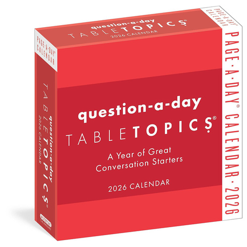 2026 Calendar Question-a-Day Table Topics Page-A-Day Boxed, Workman