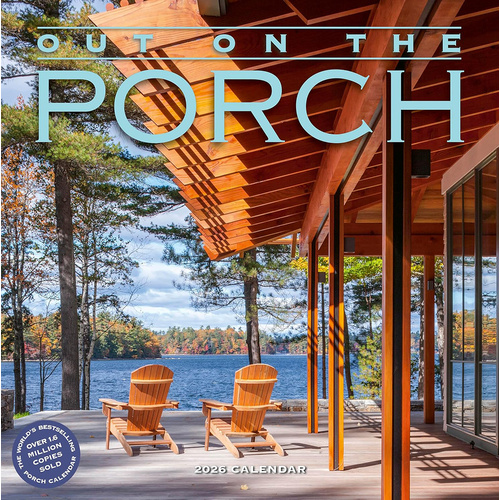 2026 Calendar Out on the Porch Square Wall, Workman