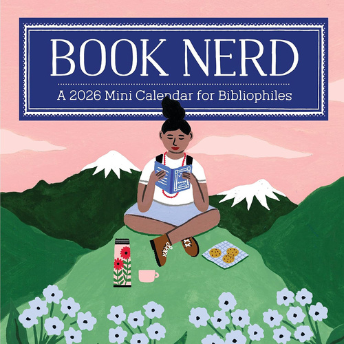 2026 Calendar Book Nerd Mini Wall, Workman