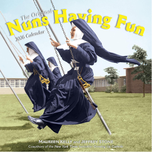 2026 Calendar The Original Nuns Having Fun Square Wall, Workman