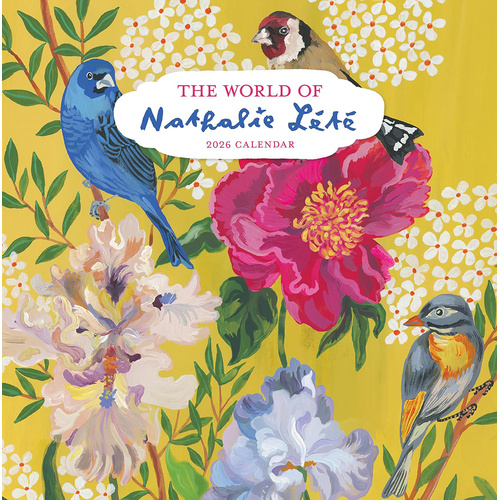 2026 Calendar The World of Nathalie Lete Square Wall, Workman
