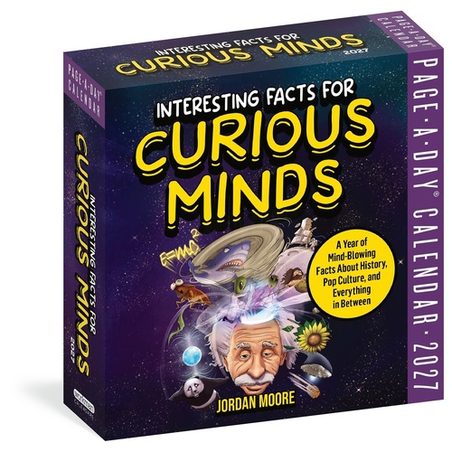 2027 Calendar Page-A-Day Interesting Facts for Curious Minds Day-to-Day Boxed, Workman