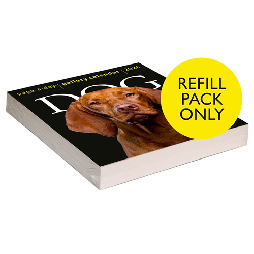 2026 Refill Dog Page-A-Day Gallery Boxed, Workman