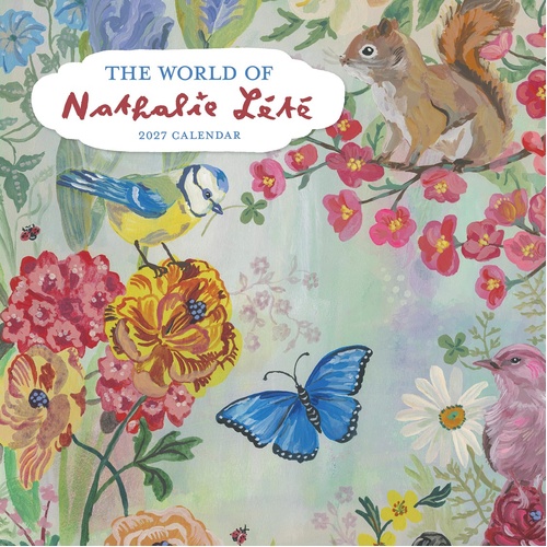 2027 Calendar World of Nathalie Lete Square Wall, Workman