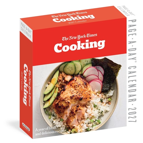 2027 Calendar Page-A-Day The New York Times Cooking Day-to-Day Boxed, Workman