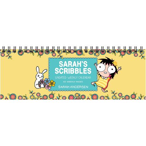 Undated Desk Pad Sarah's Scribbles Wkly by Andrews McMeel AM58919