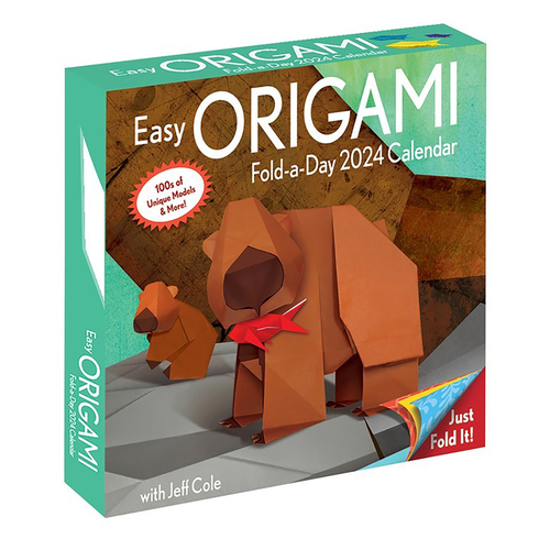 2024 Calendar Easy Origami Day-to-Day Boxed Andrews McMeel AM80262