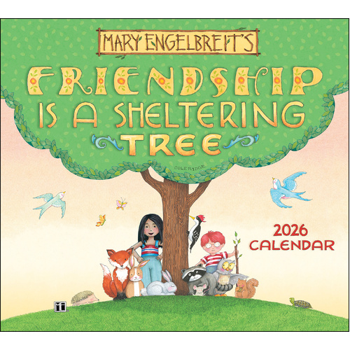 2026 Calendar Mary Engelbreit's Friendship Is a Sheltering Tree Deluxe Wall, Andrews McMeel AM96607