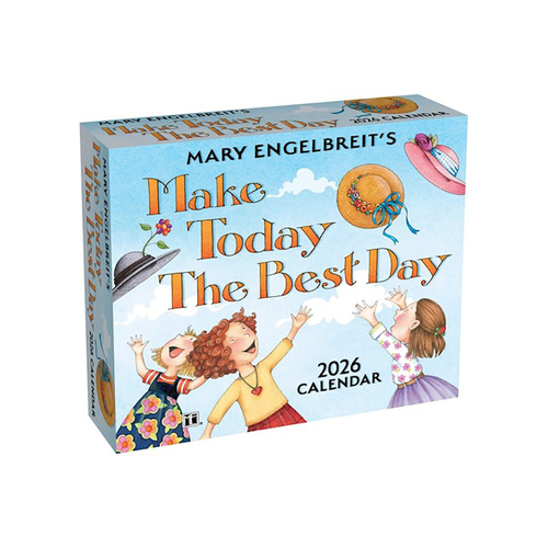 2026 Calendar Mary Engelbreit's Make Today The Best Day Day-to-Day Boxed, Andrews McMeel AM96645