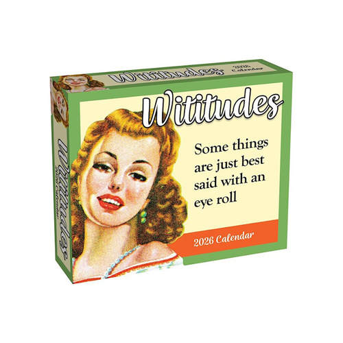 2026 Calendar Wititudes Day-to-Day Boxed, Andrews McMeel AM97581