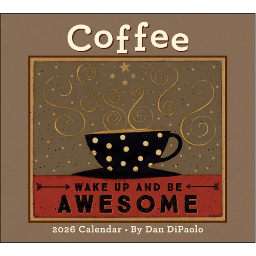 2026 Calendar Coffee Deluxe Wall, Andrews McMeel AM97710
