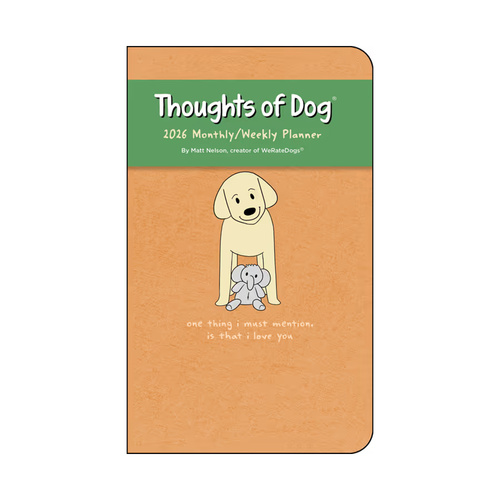 2026 Planner Thoughts of Dog Monthly/Weekly, Andrews McMeel AM97833