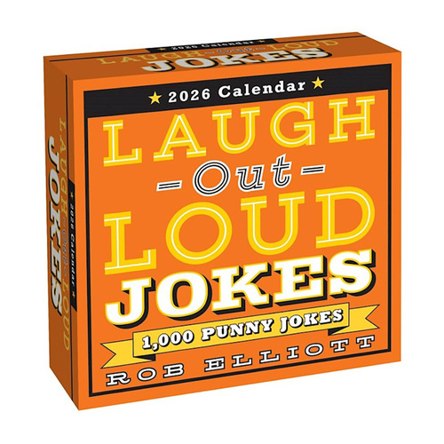 2026 Calendar Laugh-Out-Loud Jokes Day-to-Day Boxed, Andrews McMeel AM97840
