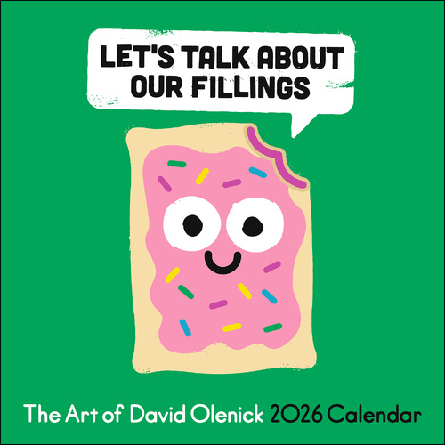 2026 Calendar The Art of David Olenick Square Wall, Andrews McMeel AM97925