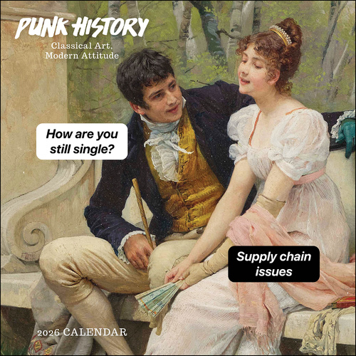 2026 Calendar Punk History Square Wall, Andrews McMeel AM98236