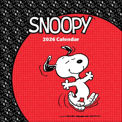 2026 Calendar Peanuts Snoopy Square Wall, Andrews McMeel AM98458