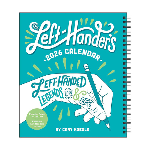2026 Planner Left-Hander's Weekly, Andrews McMeel AM99257