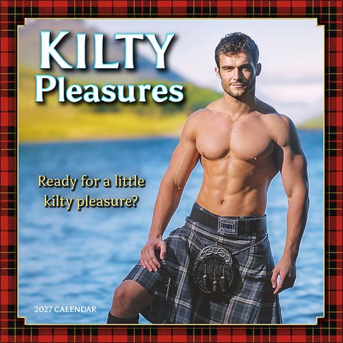 2027 16-Month Calendar Kilty Pleasures Square Wall, Sellers S61374