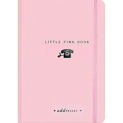 Peter Pauper Press Address Book - Little Pink Book, 594046