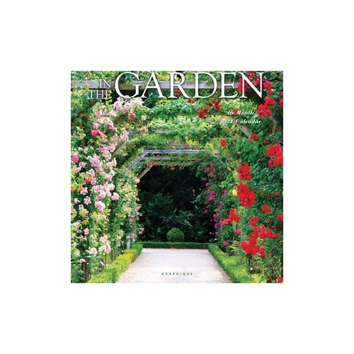 2027 16-Month Calendar In the Garden Square Wall, Graphique GF45893