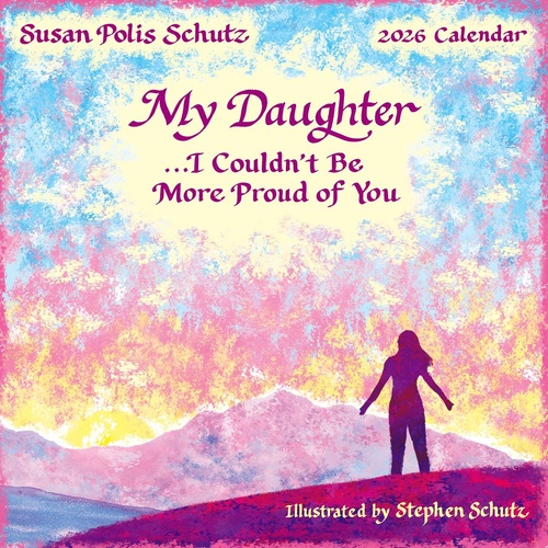 2026 Calendar My Daughter Square Wall, Blue Mountain Arts CA5347