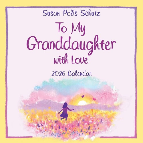 2026 Calendar Granddaughter Mini Wall, Blue Mountain Arts CA5538