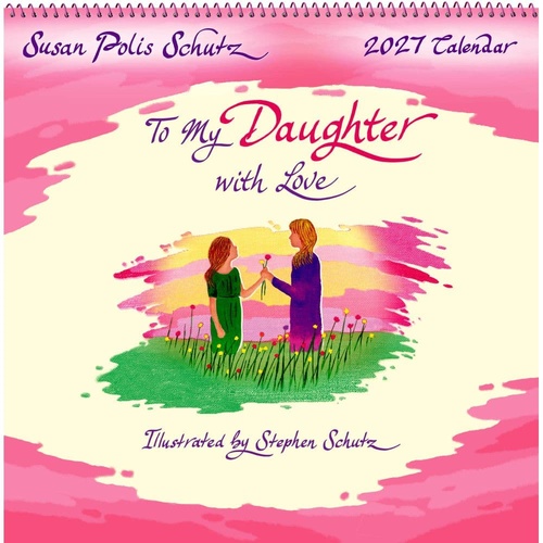 2027 Calendar Blue Mountain Arts To My Daughter Square Wall, CA5705
