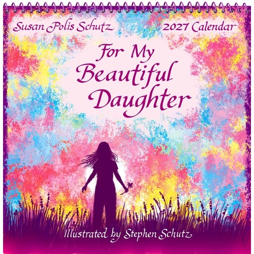 2027 Calendar Blue Mountain Arts For My Beautiful Daughter Mini Wall, CA5804
