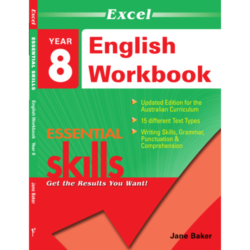 Excel Essential Skills: English Workbook Year 8