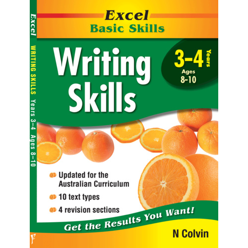 Excel Basic Skills: Writing Skills Years 3-4