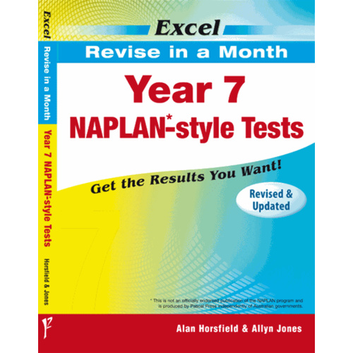 Excel Revise in a Month: NAPLAN-Style Tests Year 7