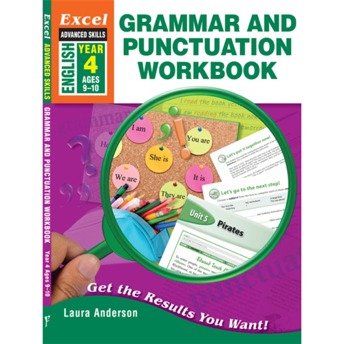 Excel Advanced Skills: Grammar and Punctuation Workbook Year 4
