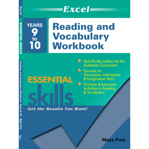 Excel Essential Skills: Reading and Vocabulary Workbook Years 9-10