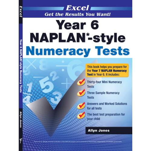 Excel NAPLAN-style Numeracy Tests Year 6