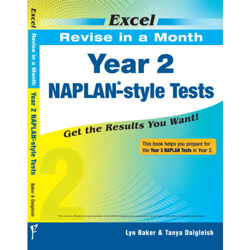 Excel Revise in a Month: NAPLAN-style Tests Year 2