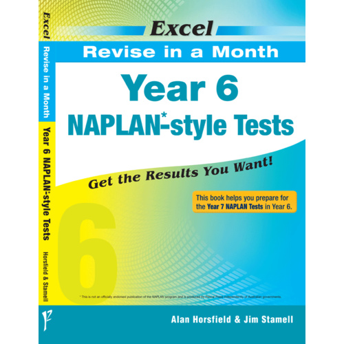 Excel Revise in a Month: NAPLAN-style Tests Year 6