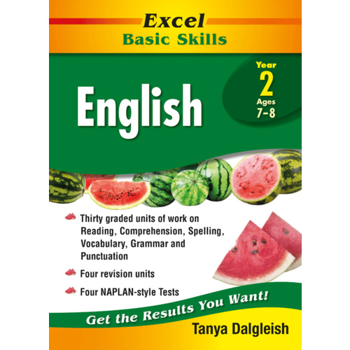 Excel Basic Skills: English Year 2