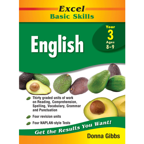 Excel Basic Skills: English Year 3