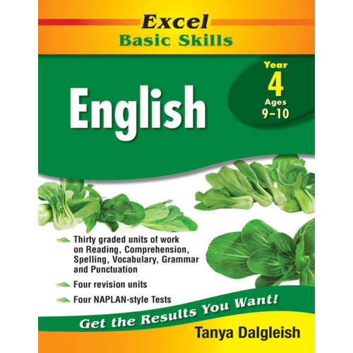 Excel Basic Skills: English Year 4