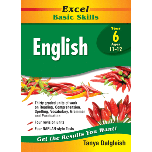 Excel Basic Skills: English Year 6