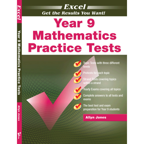 Excel Mathematics Practice Tests Year 9 - Brand New Edition