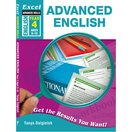 Excel Advanced Skills Workbooks: Advanced English Year 4 Ages 9-10