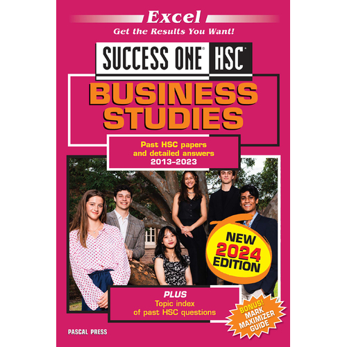 Excel Success One HSC Business Studies 2024 Edition