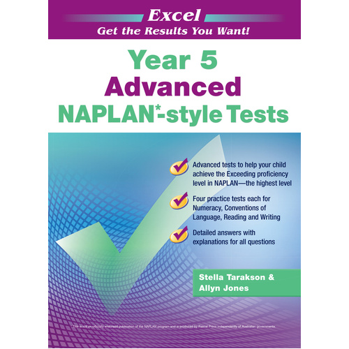 Excel Year 5 Advanced NAPLAN-style Tests
