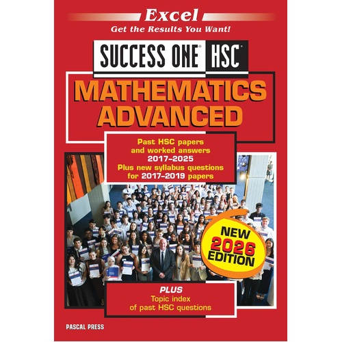 Excel Success One HSC Mathematics Advanced 2026 Edition