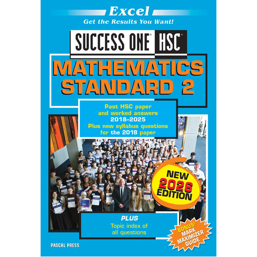Excel Success One HSC Mathematics Standard 2 2026 Edition