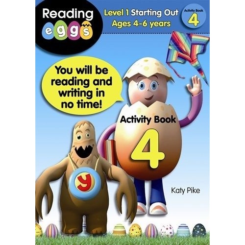 ABC Reading Eggs: Starting Out Activity Book 4 - Ages 4-6